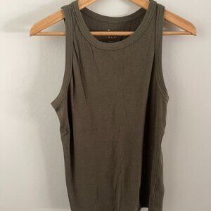 Dark Green Women's Tank Top